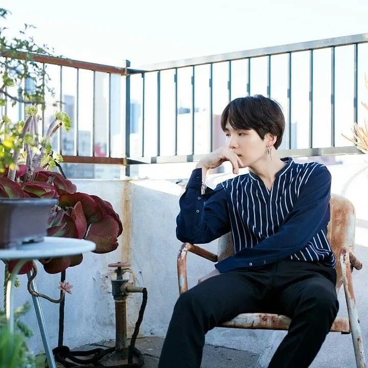Momen yang diabadikan oleh penggemar SUGA (BTS)