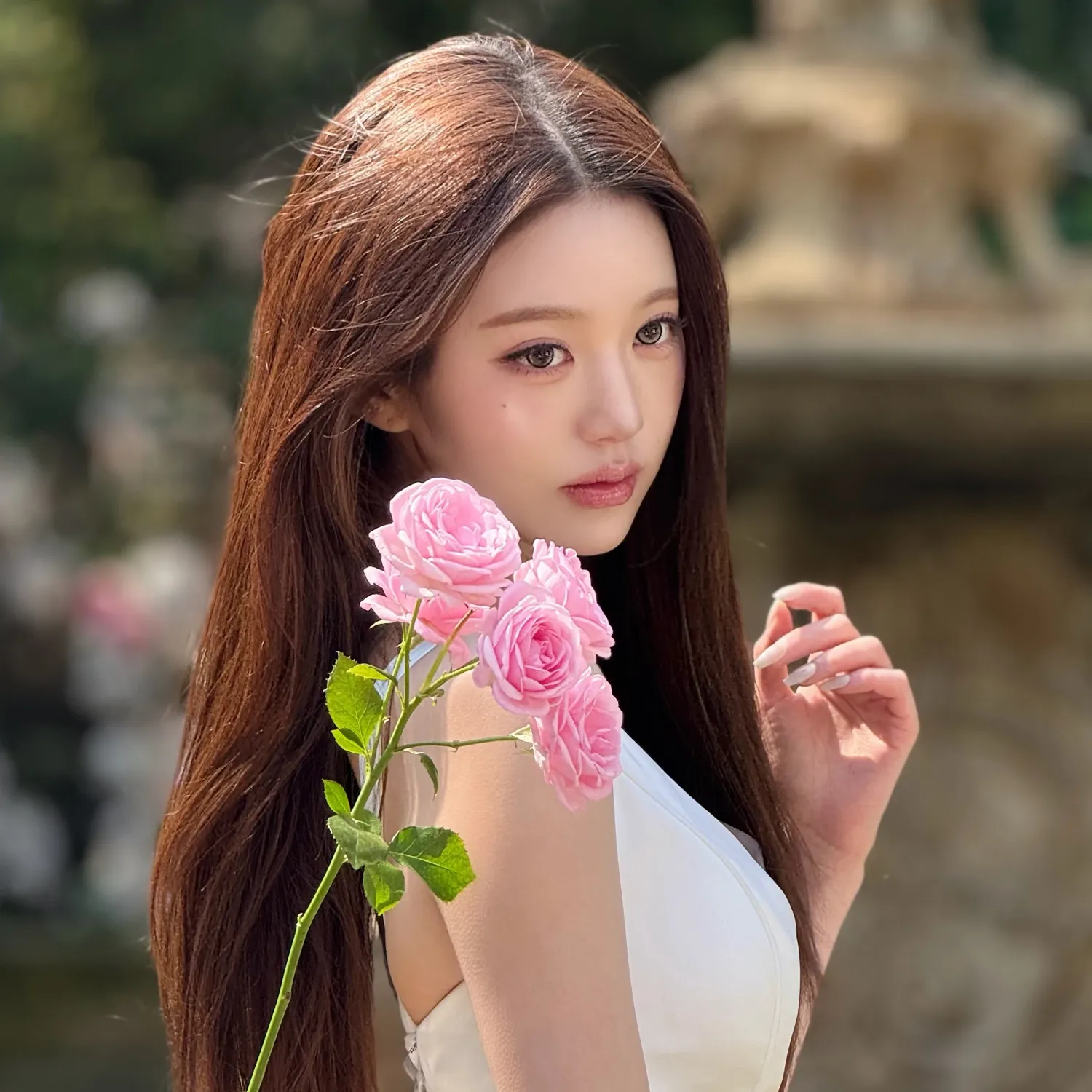 Potret di balik layar Jang Wonyoung (IVE)