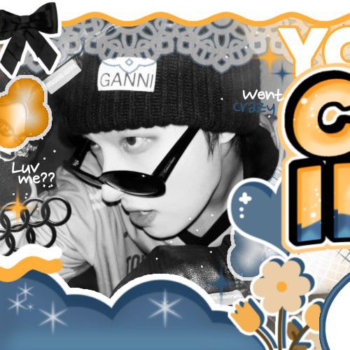 Recent activity shot of Mingi (ATEEZ)