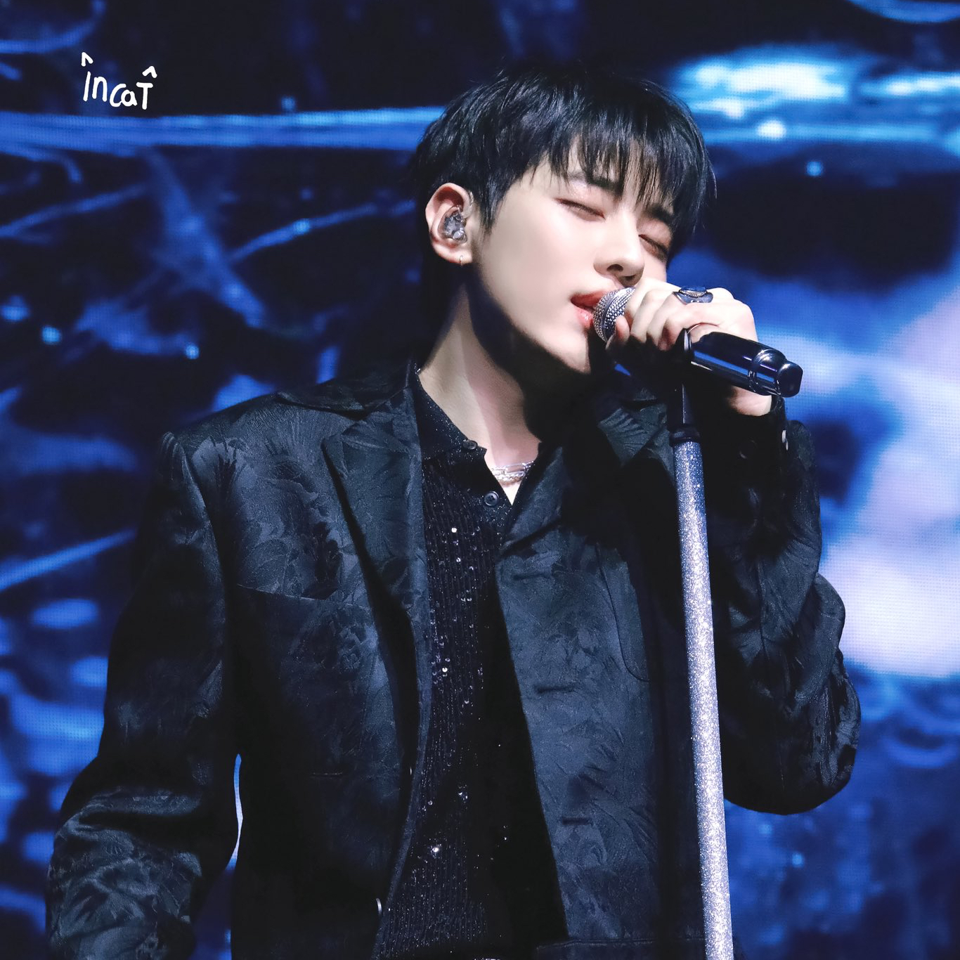 A moment captured by Jaechan (DKZ)'s fan