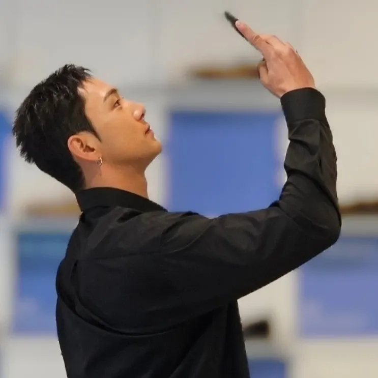 백호의 비하인드 컷