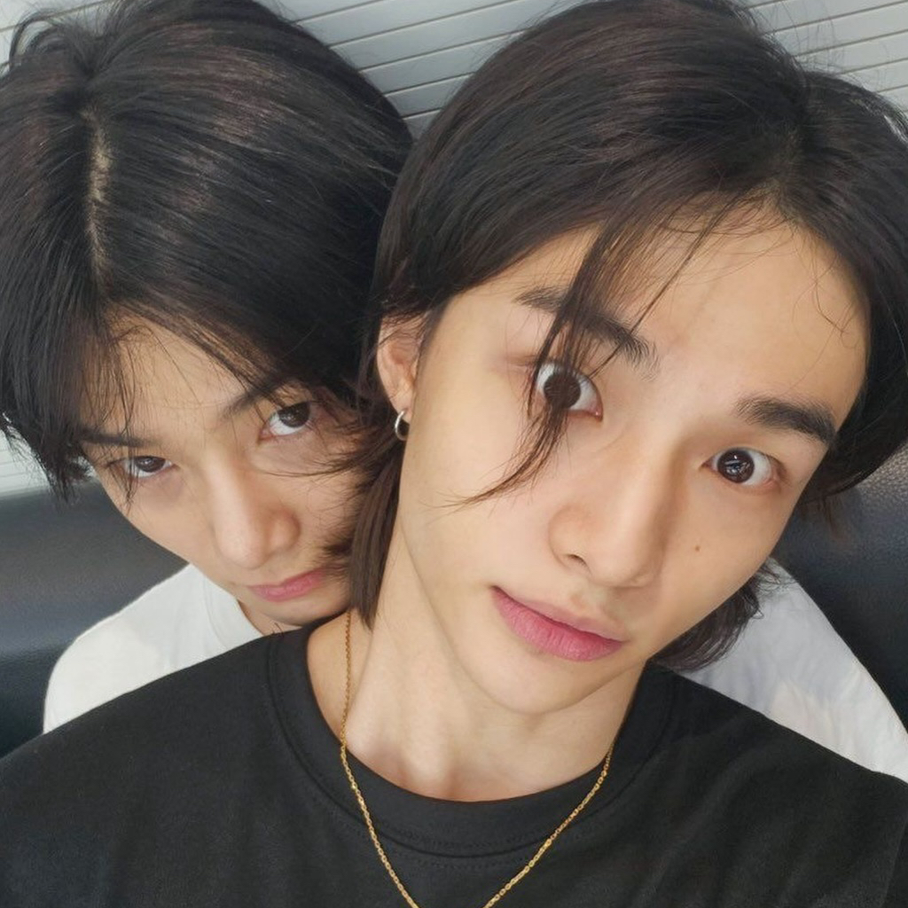 A moment captured by Hyunjin (Stray Kids)'s fan