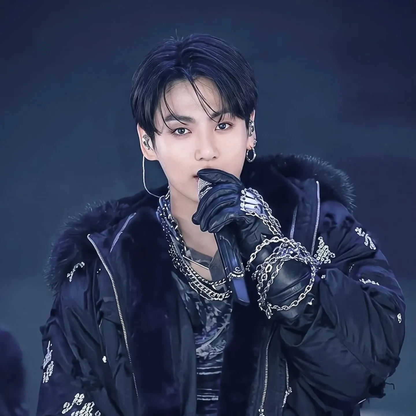 A moment captured by Jungkook (BTS)'s fan