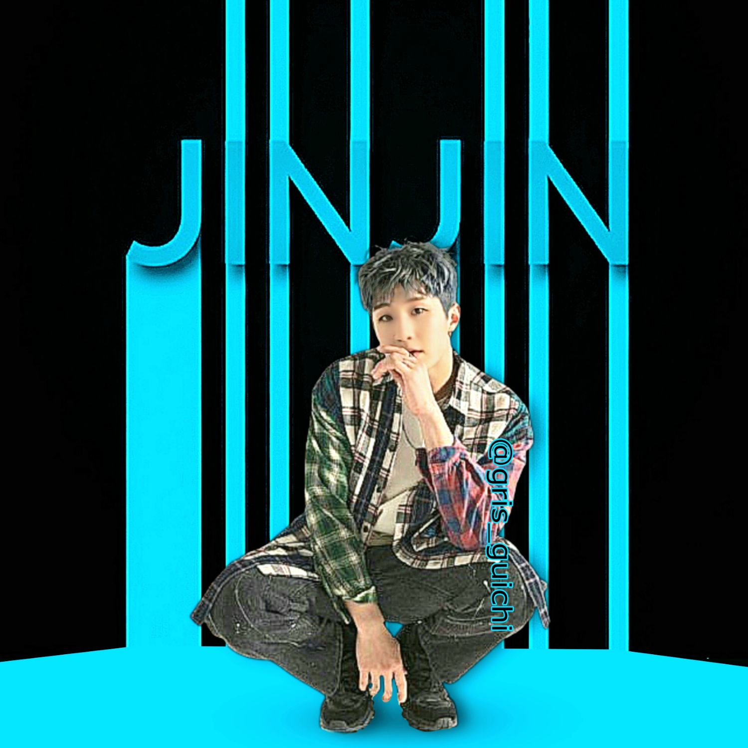 A moment captured by Jinjin (ASTRO)'s fan