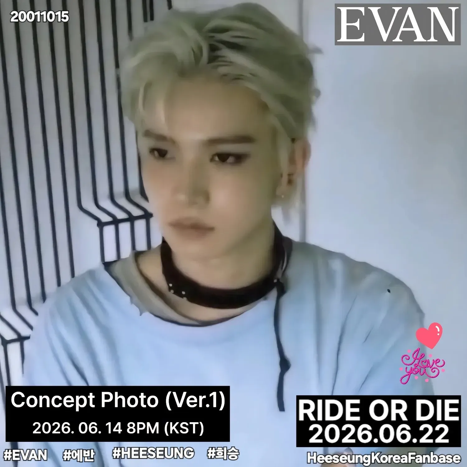 Recent activity shot of Evan