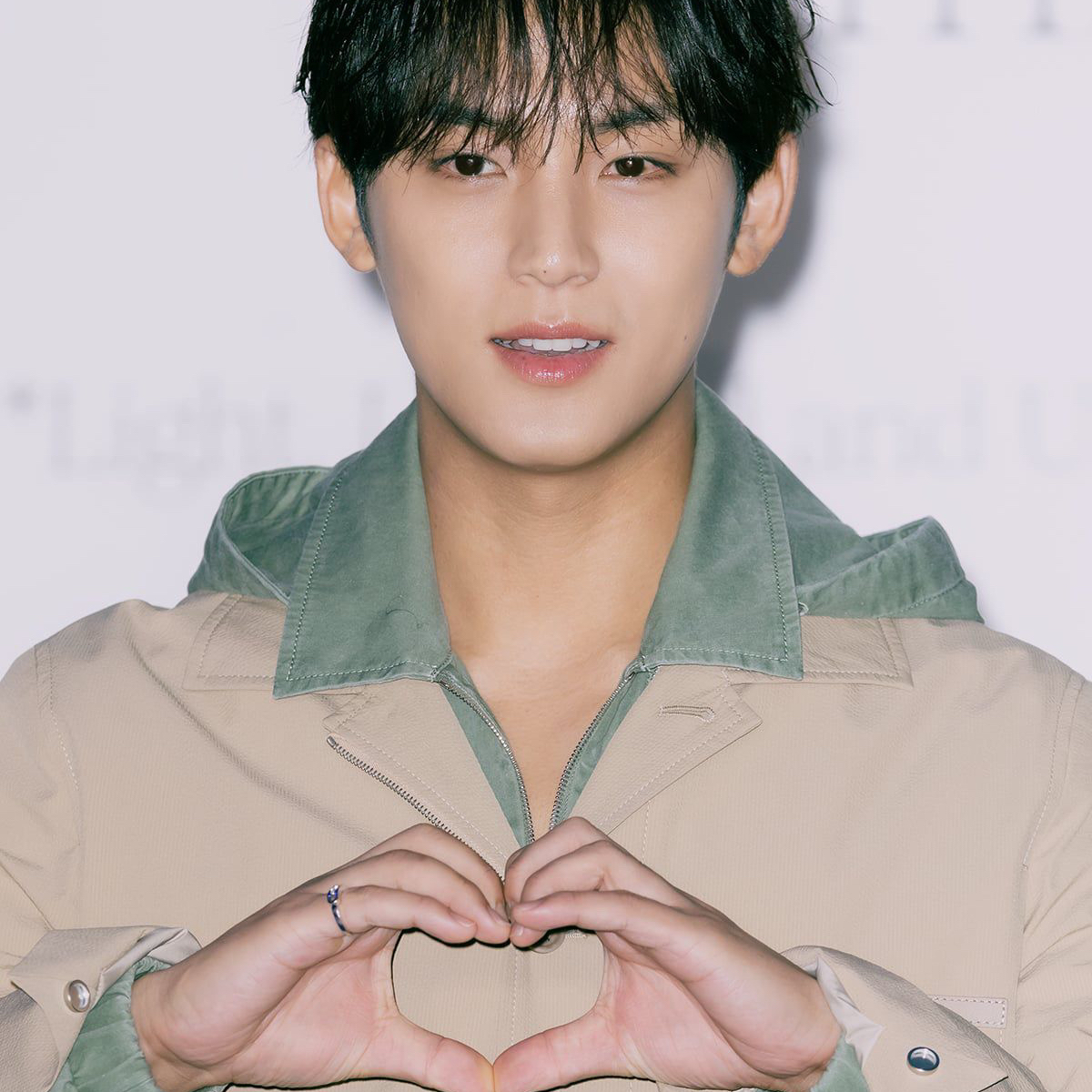 Recent activity shot of Mingyu (SEVENTEEN)