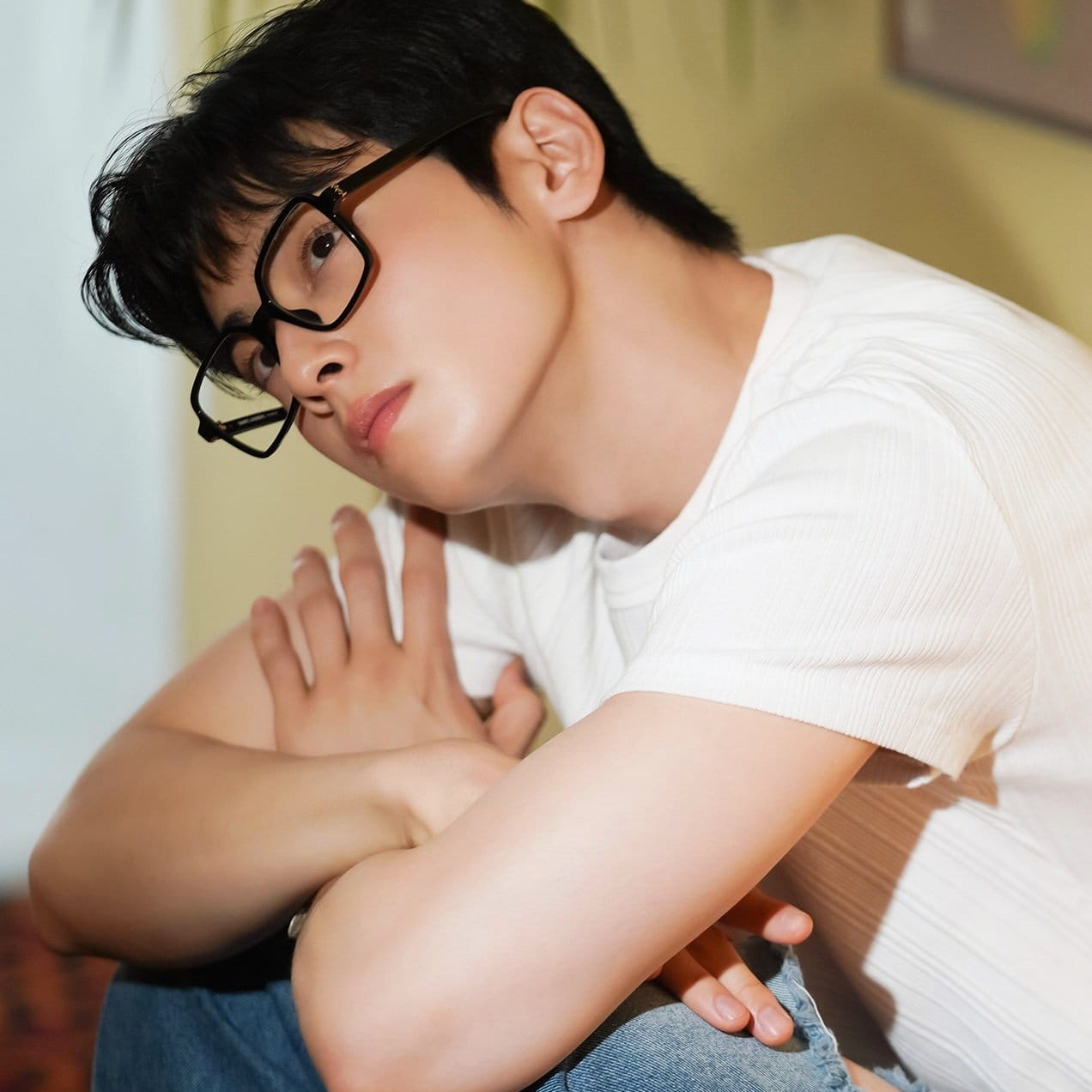 A moment captured by ASTRO's fan