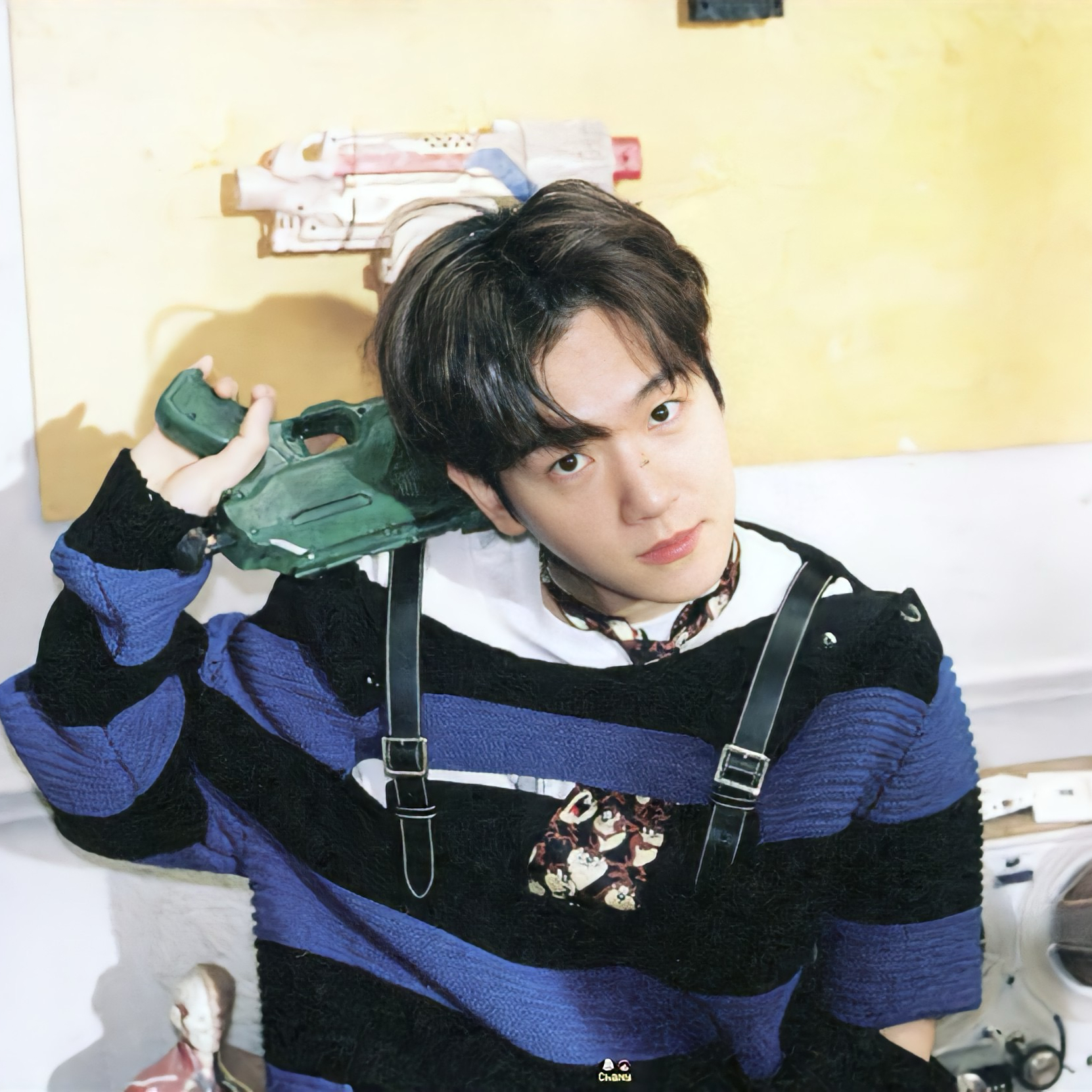 Behind-the-scenes cut of Baekhyun (EXO)