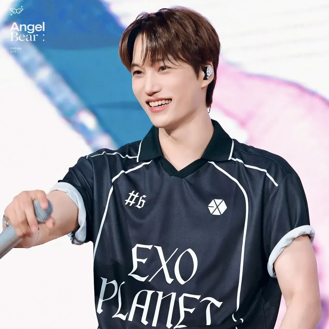 Momen yang diabadikan oleh penggemar Kai (EXO)