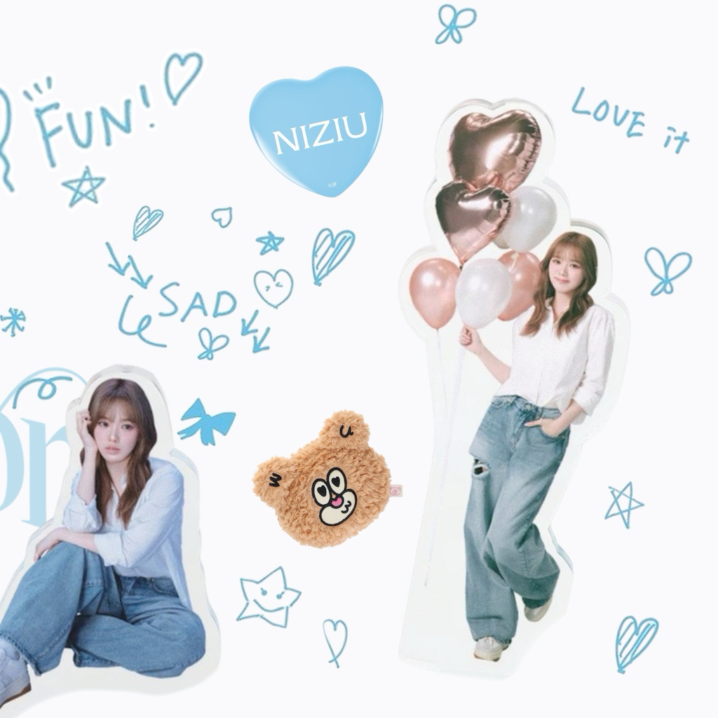 A moment captured by Rio (NiziU)'s fan