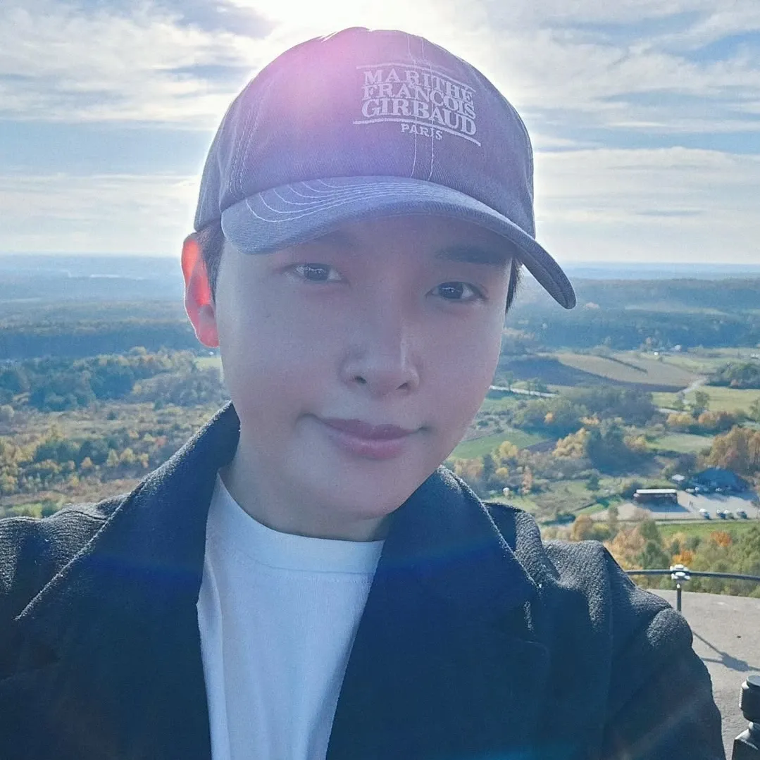 Behind-the-scenes cut of Ryeowook (Super Junior)