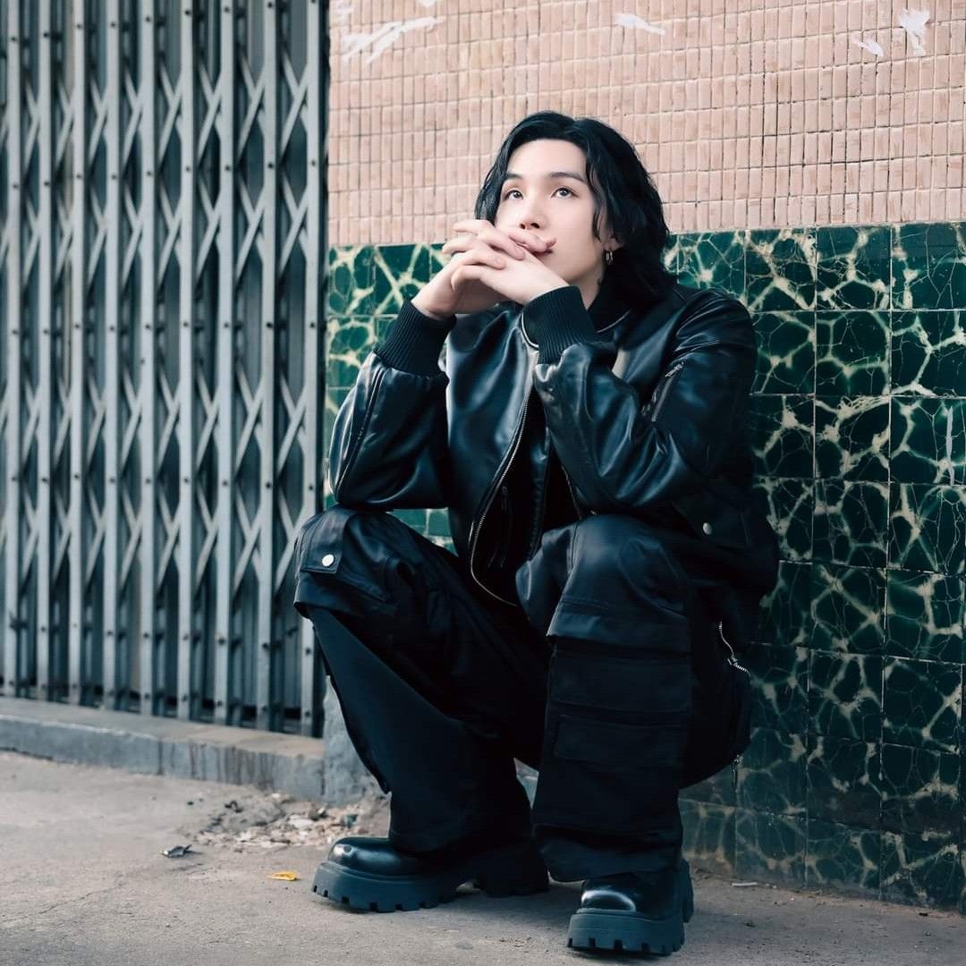 A moment captured by SUGA (BTS)'s fan