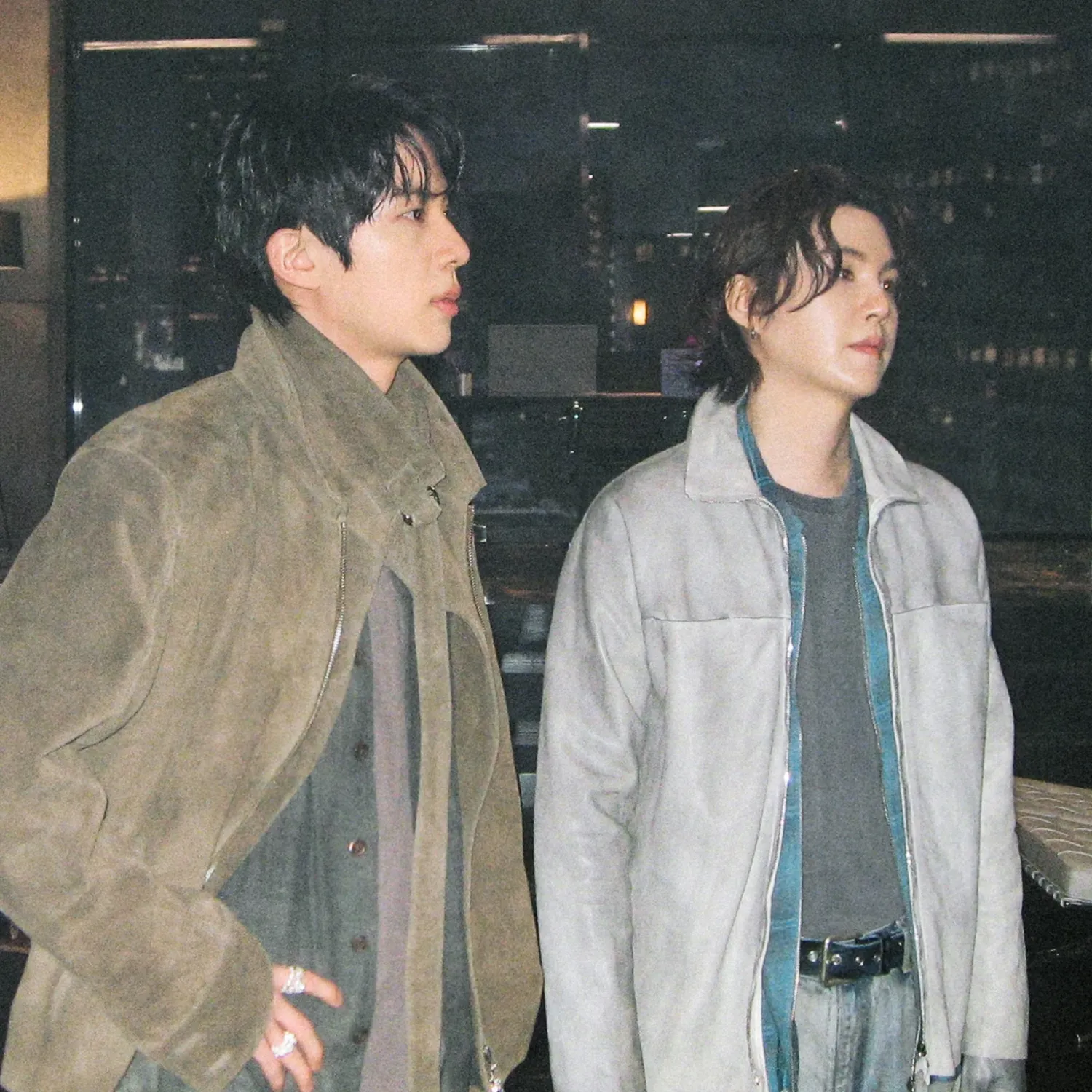 Recent activity shot of SUGA (BTS)