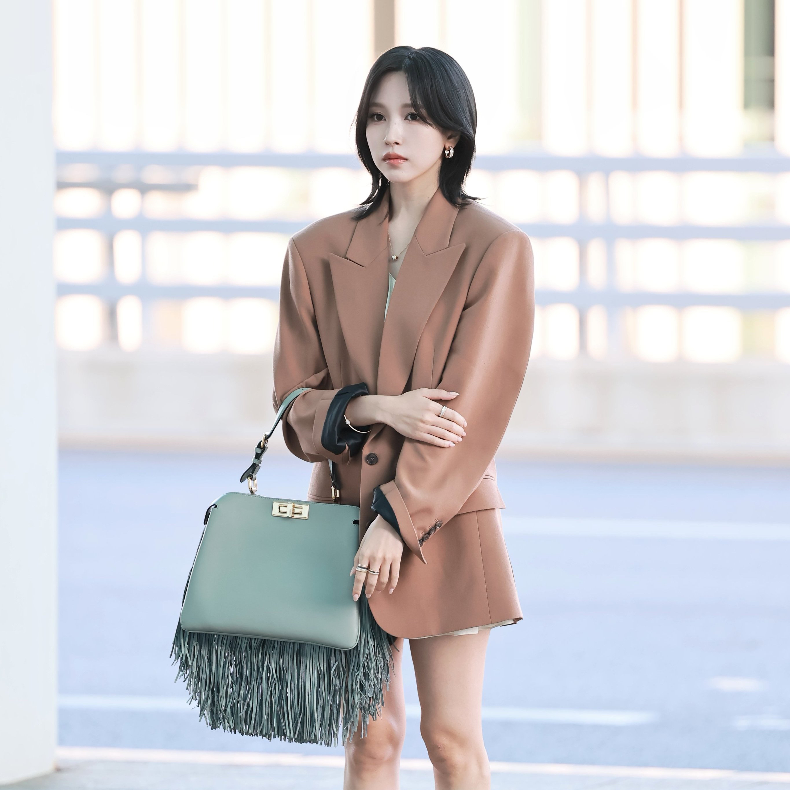 Mina (TWICE)粉絲拍下的瞬間