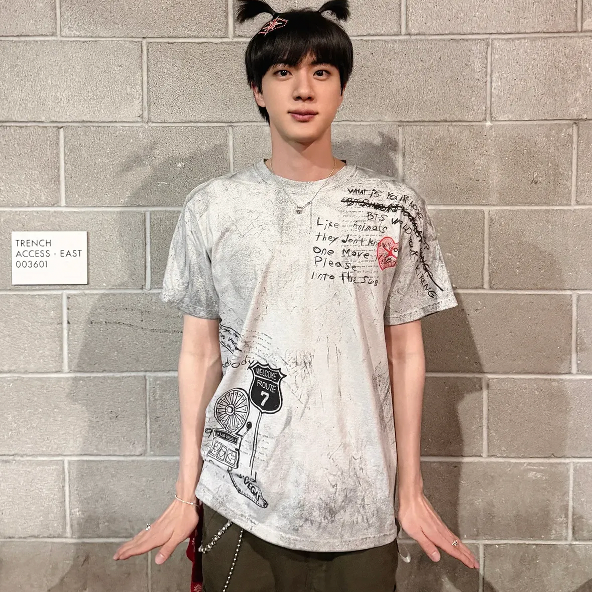 Potret di balik layar Jin (BTS)