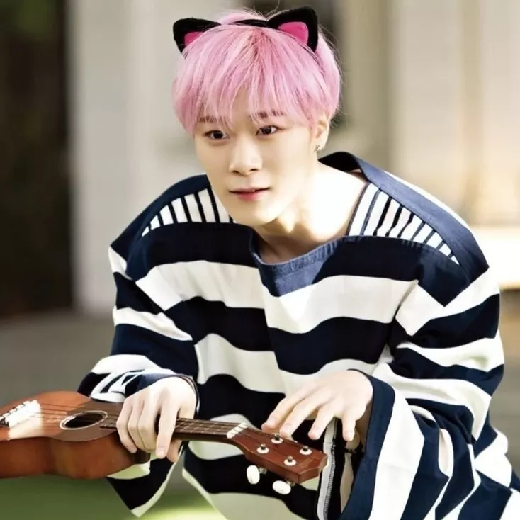 Recent activity shot of Moonbin (ASTRO)