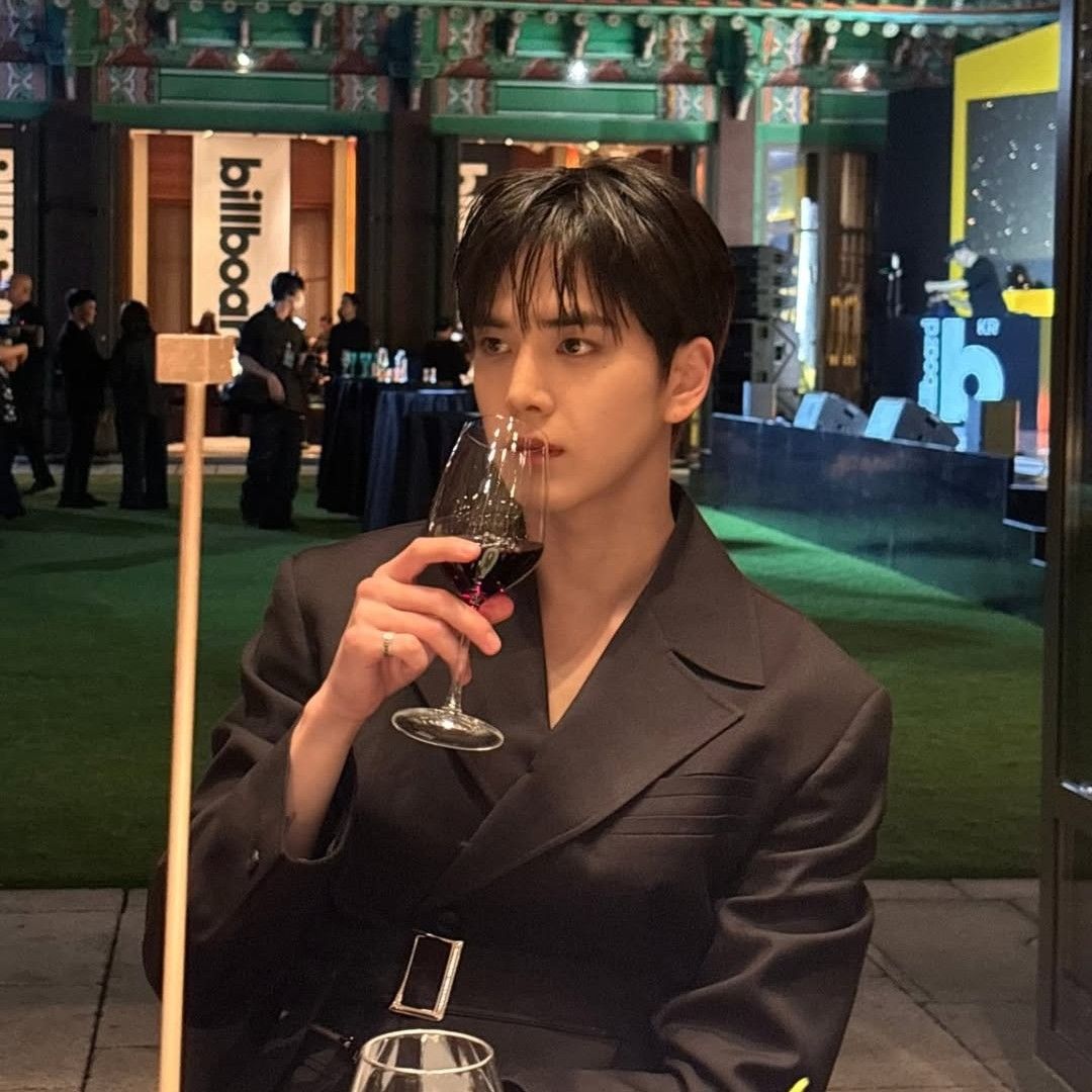 Recent activity shot of Younghoon (THE BOYZ)