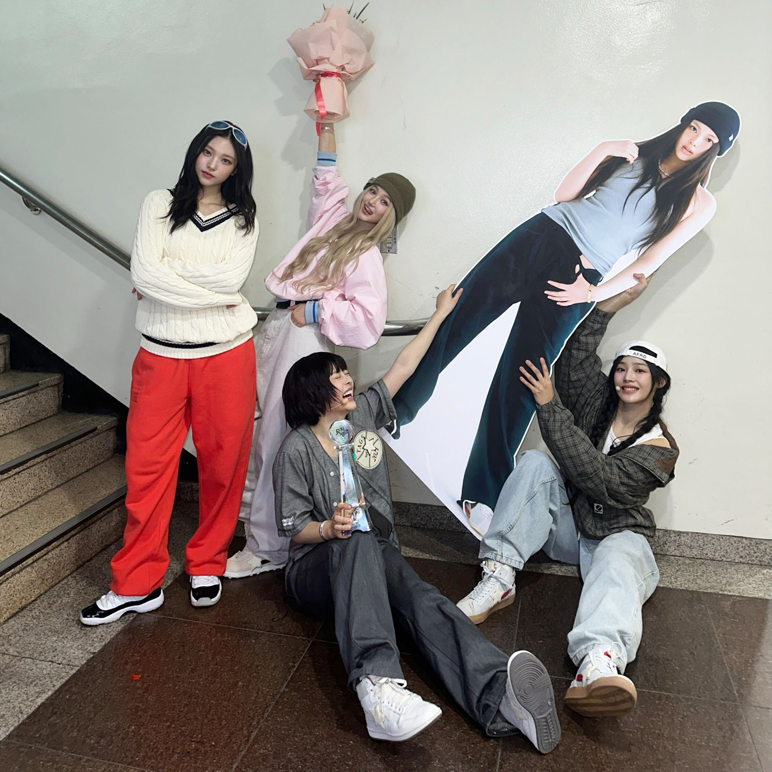 Behind-the-scenes cut of NewJeans