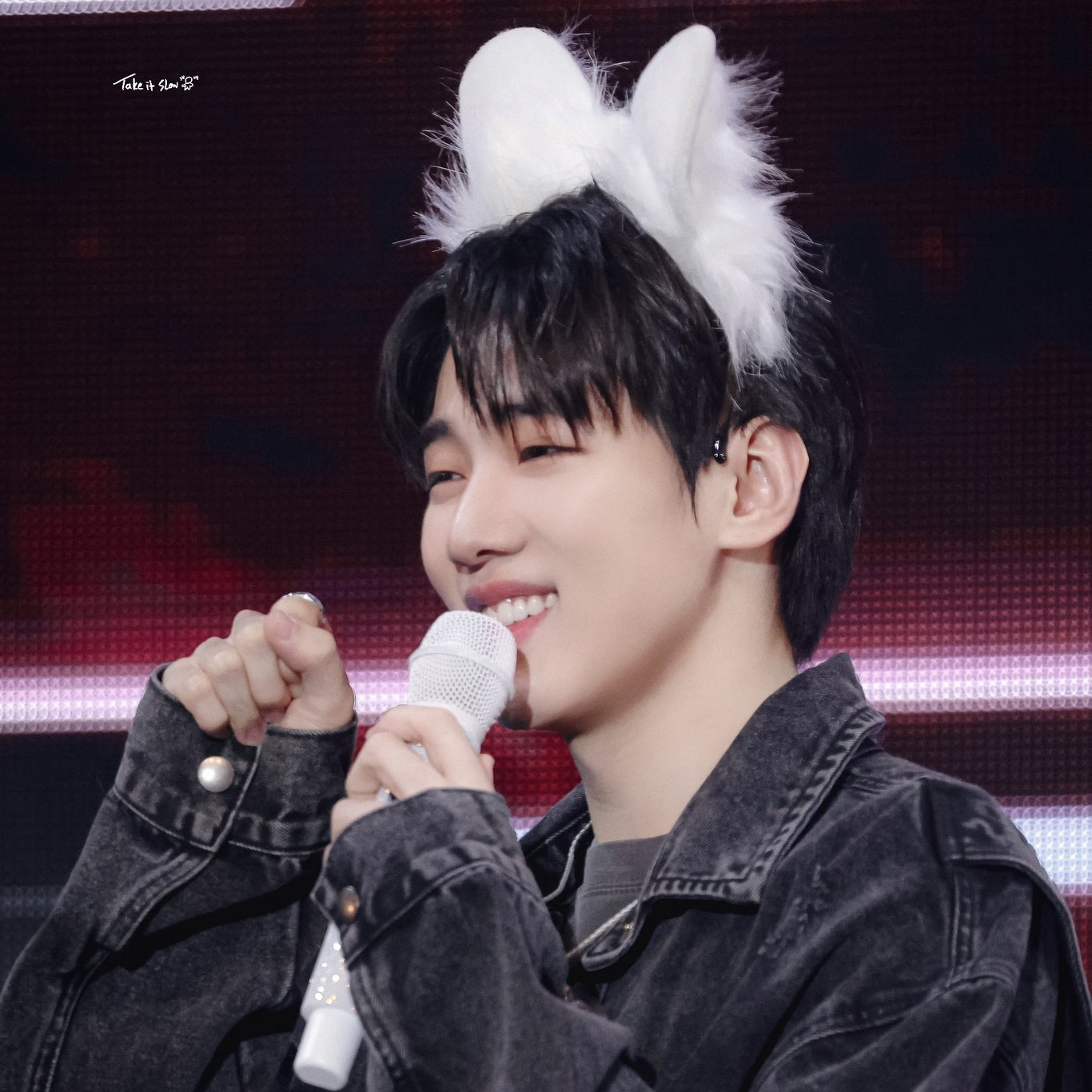 A moment captured by Jaechan (DKZ)'s fan