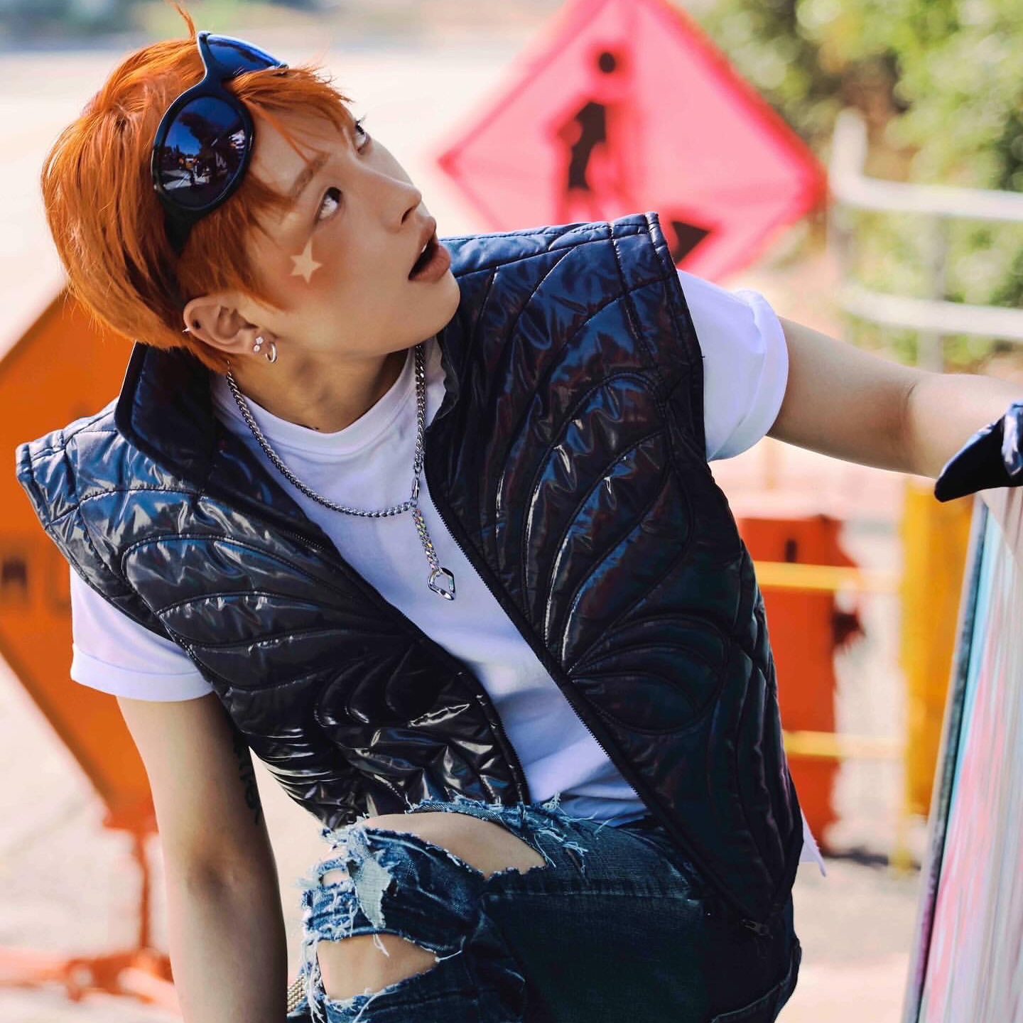 A moment captured by Hongjoong (ATEEZ)'s fan