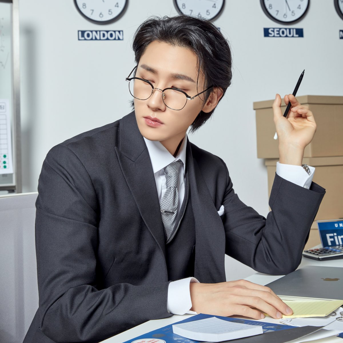 Recent activity shot of I.M (MONSTA X)