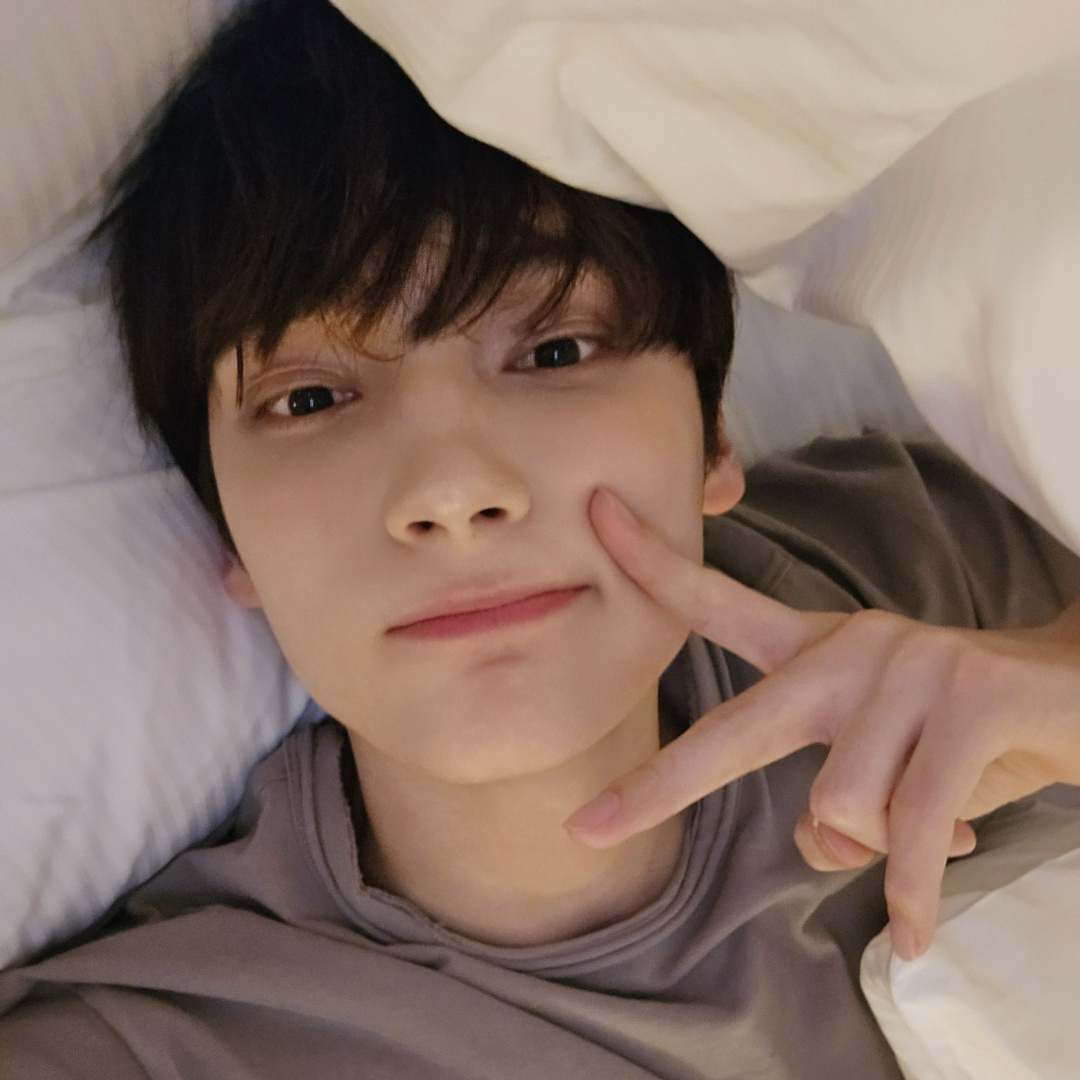 Recent activity shot of HueningKai (TOMORROW X TOGETHER)