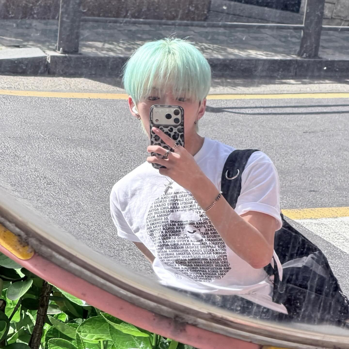 Recent activity shot of Minjae (Xikers)