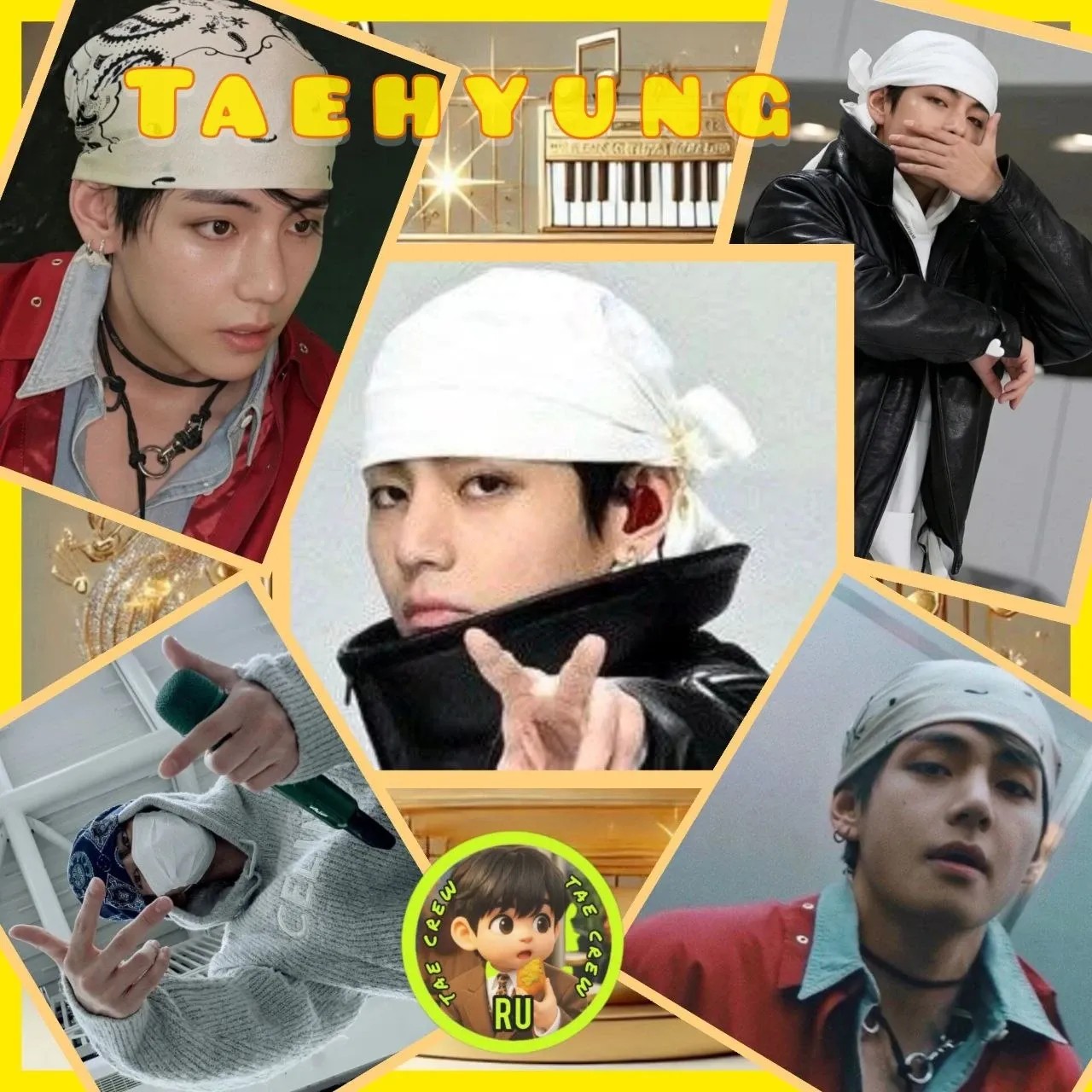 Recent activity shot of V (BTS)