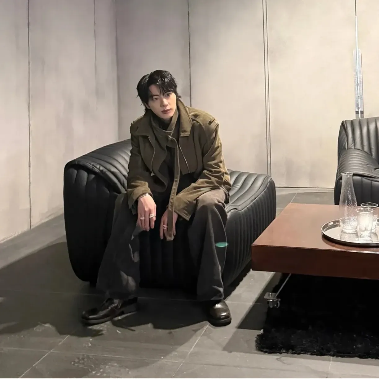 Foto terbaru Jin (BTS)