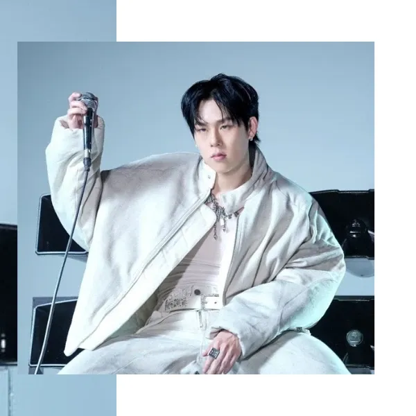 Recent activity shot of Joohoney (MONSTA X)