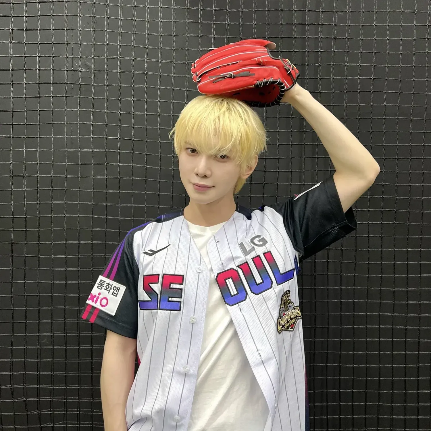 A moment captured by Yeosang (ATEEZ)'s fan