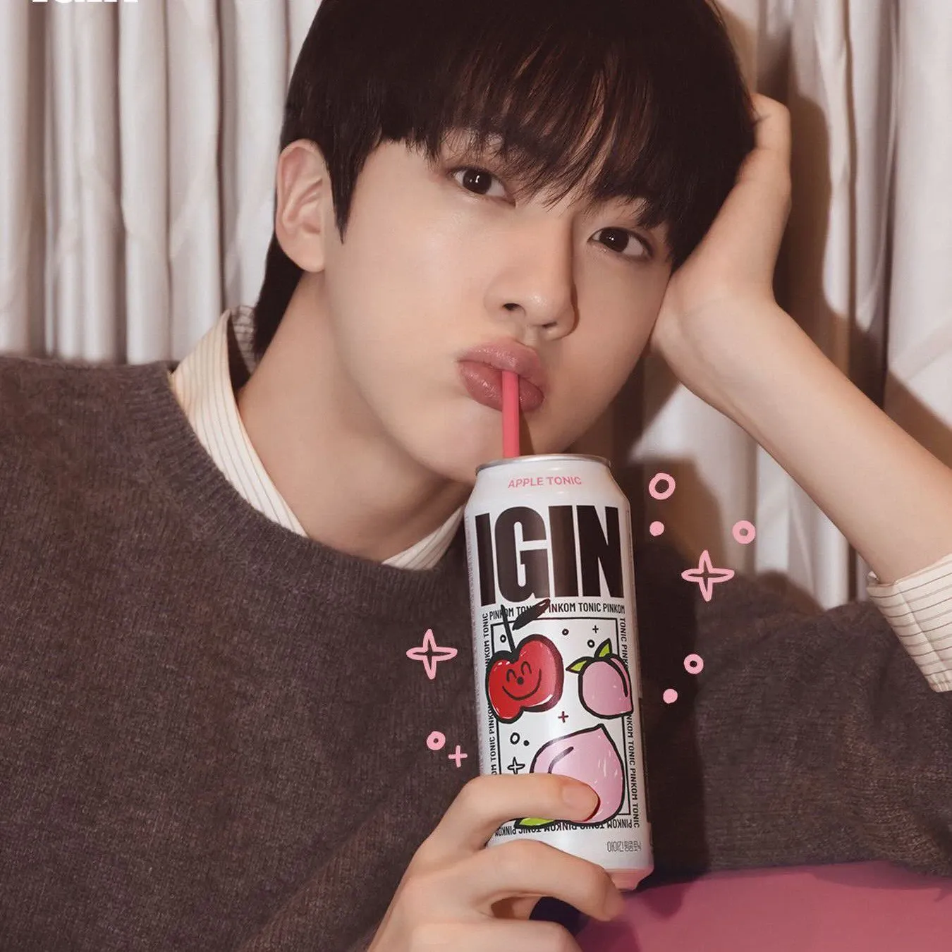 Potret di balik layar Jin (BTS)
