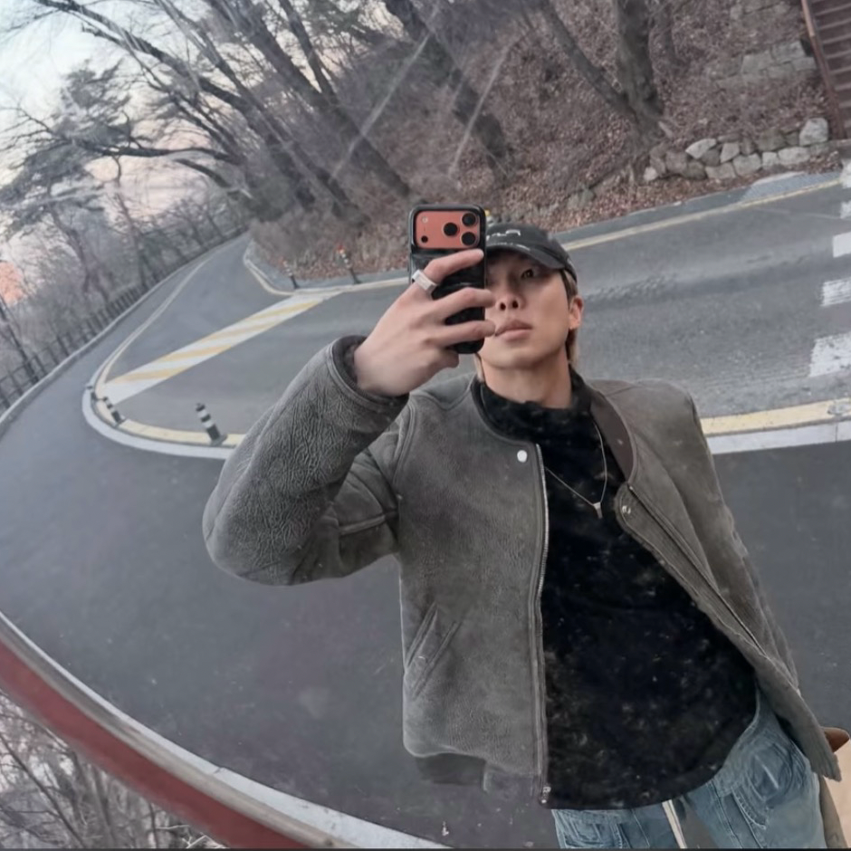 Recent activity shot of RM (BTS)