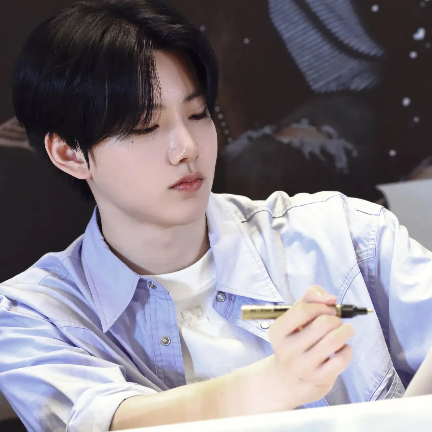 A moment captured by Junkyu (TREASURE)'s fan
