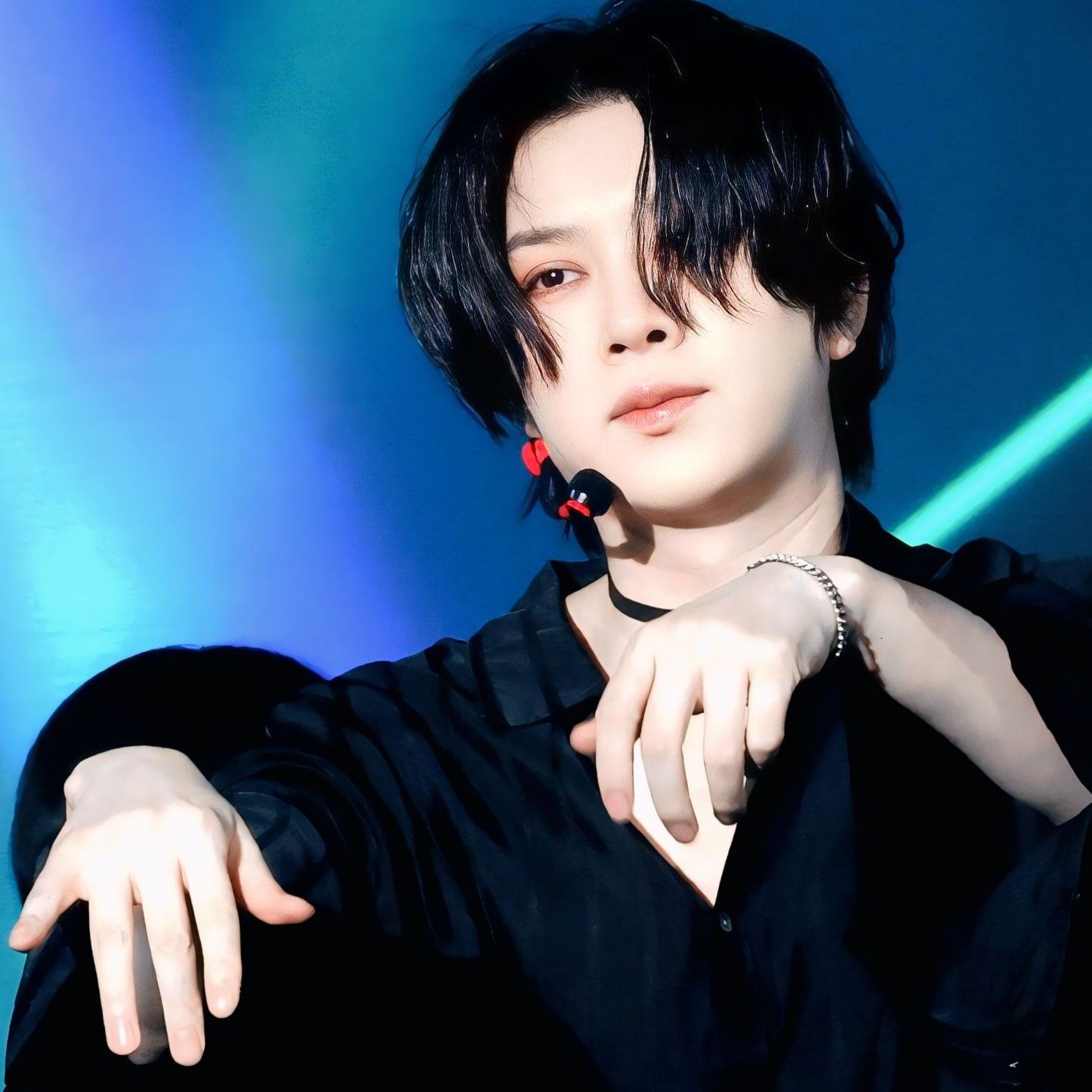 A moment captured by Heechul (Super Junior)'s fan