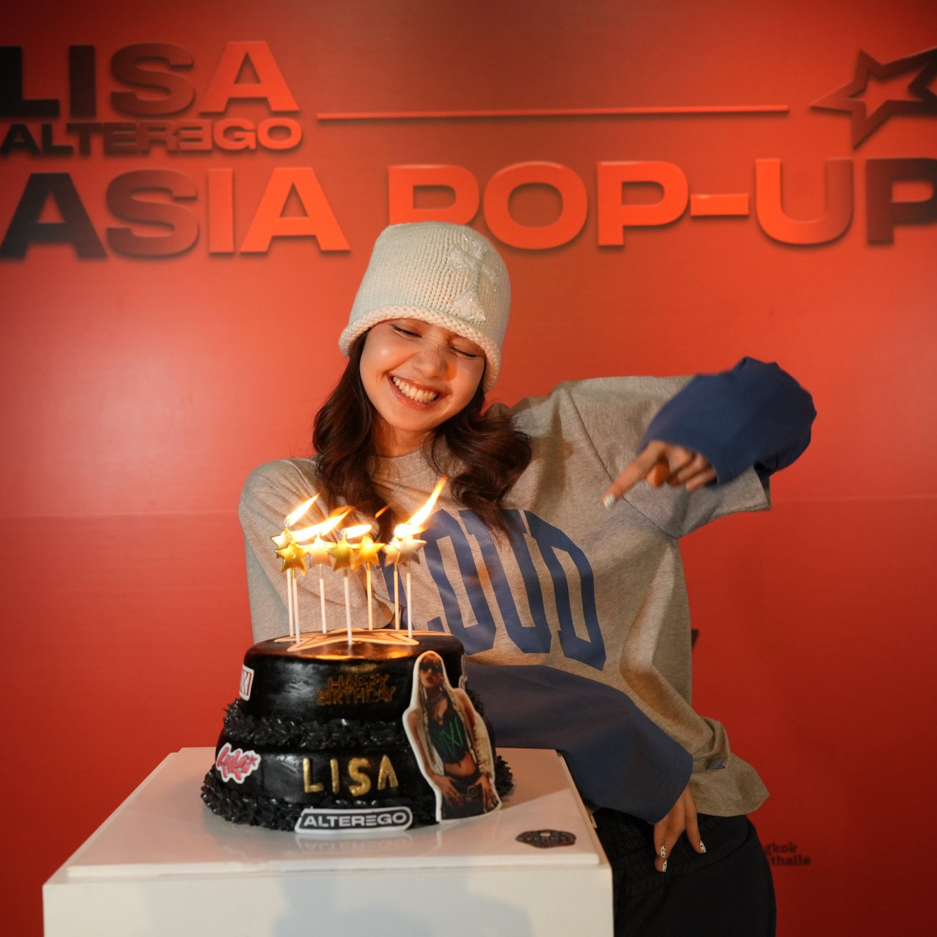 Lisa (BLACKPINK)粉丝拍下的瞬间