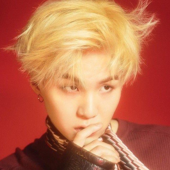 Recent activity shot of SUGA (BTS)