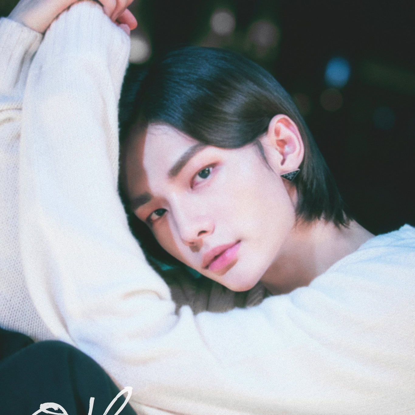 A moment captured by Hyunjin (Stray Kids)'s fan