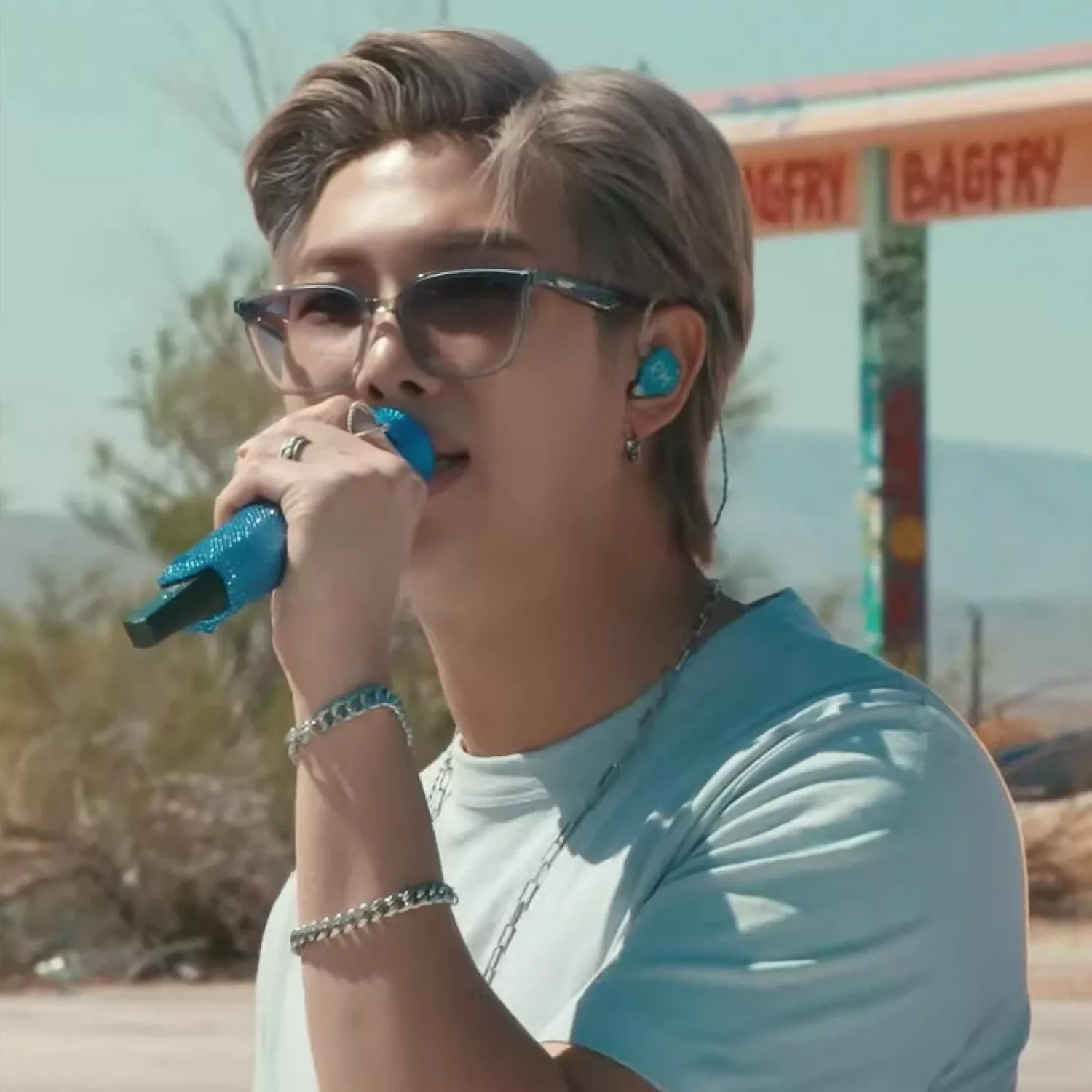 Recent activity shot of RM (BTS)
