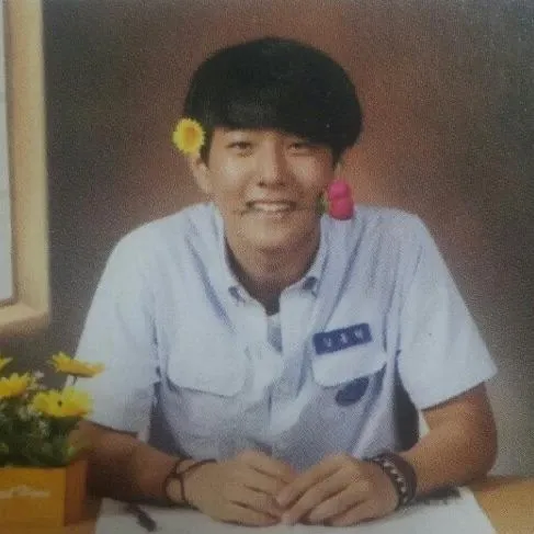 A moment captured by DK (iKON)'s fan