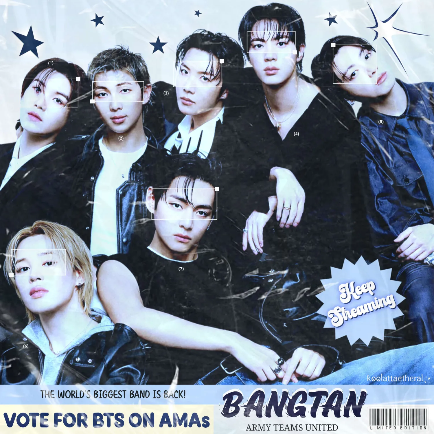 Recent activity shot of BTS