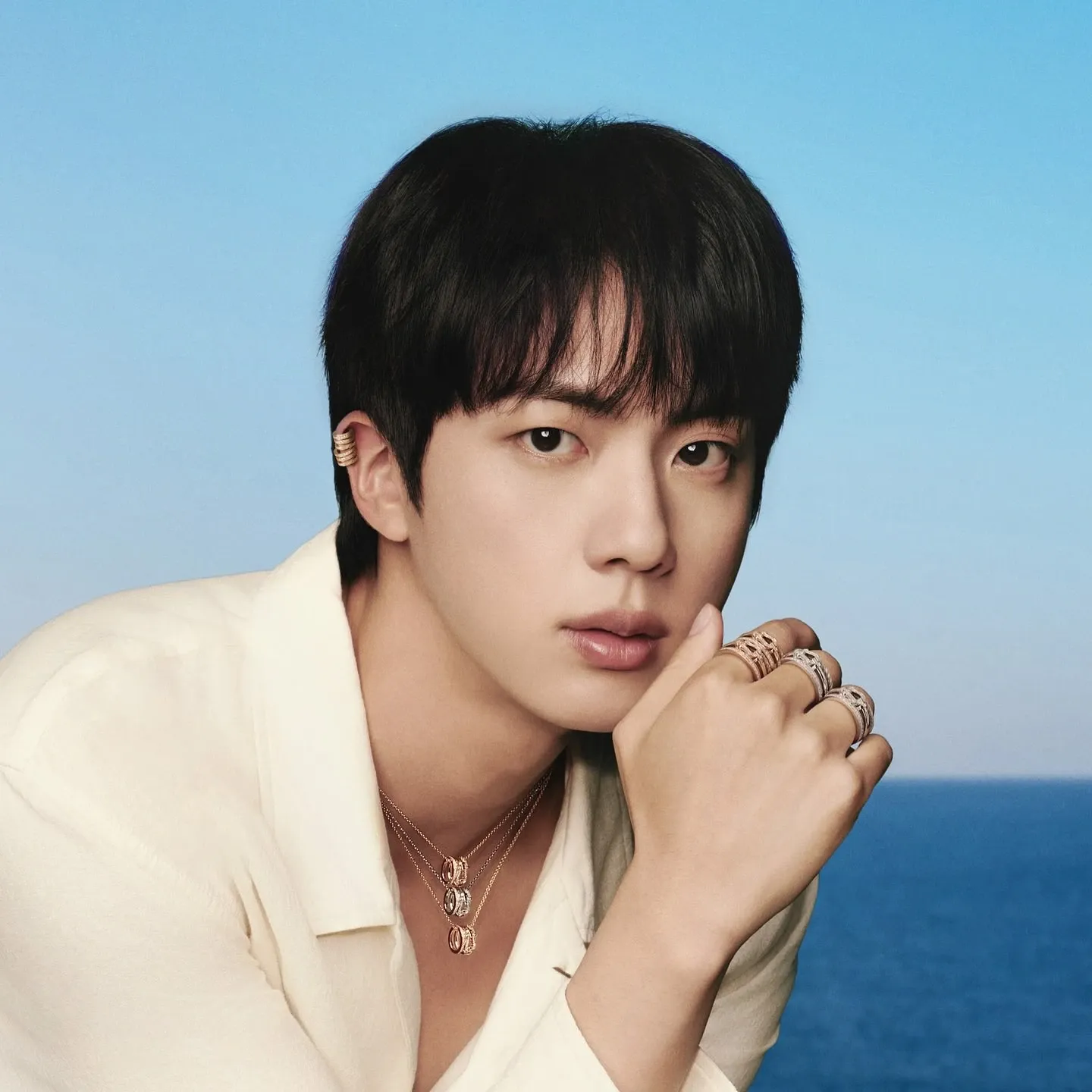 Recent activity shot of Jin (BTS)