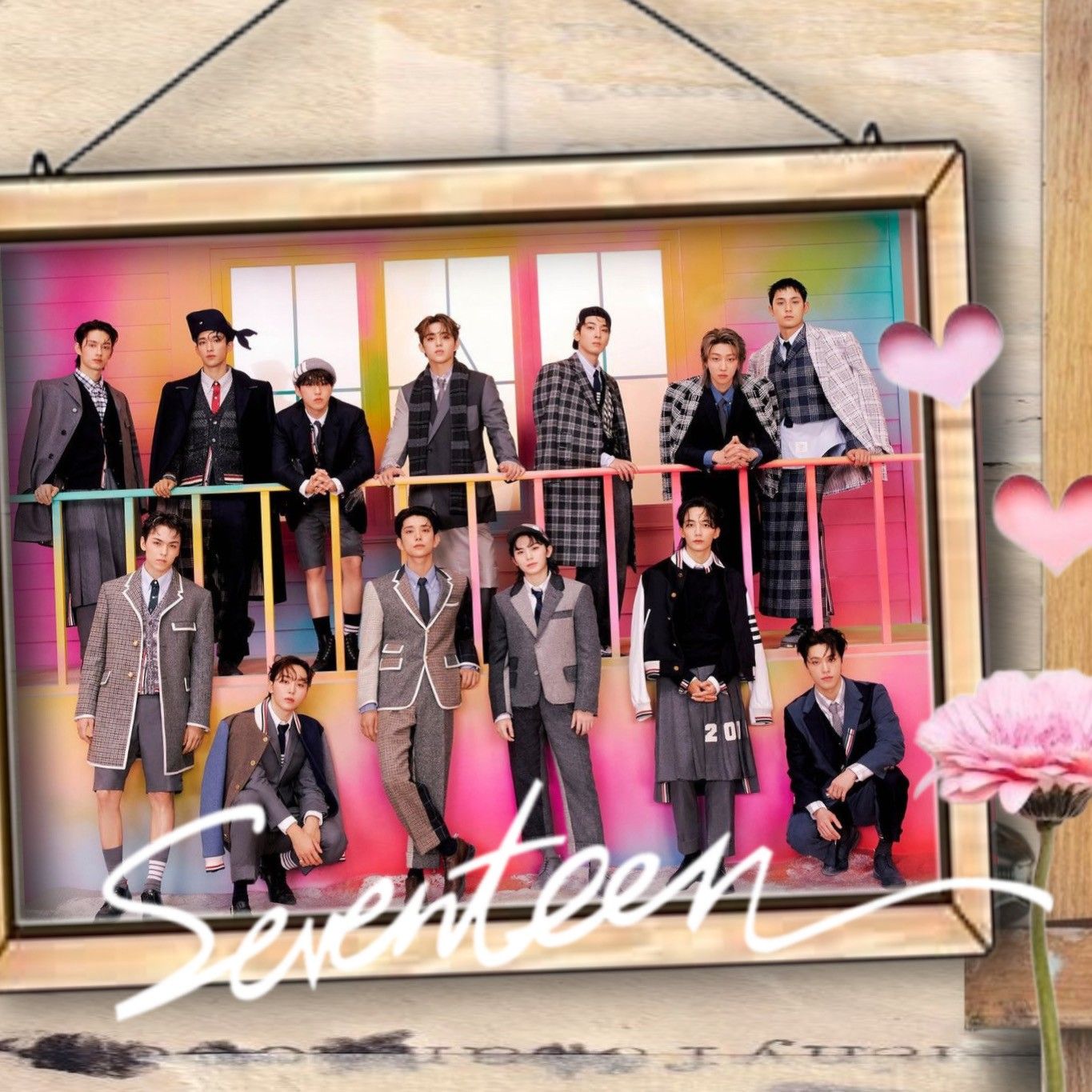 세븐틴의 비하인드 컷