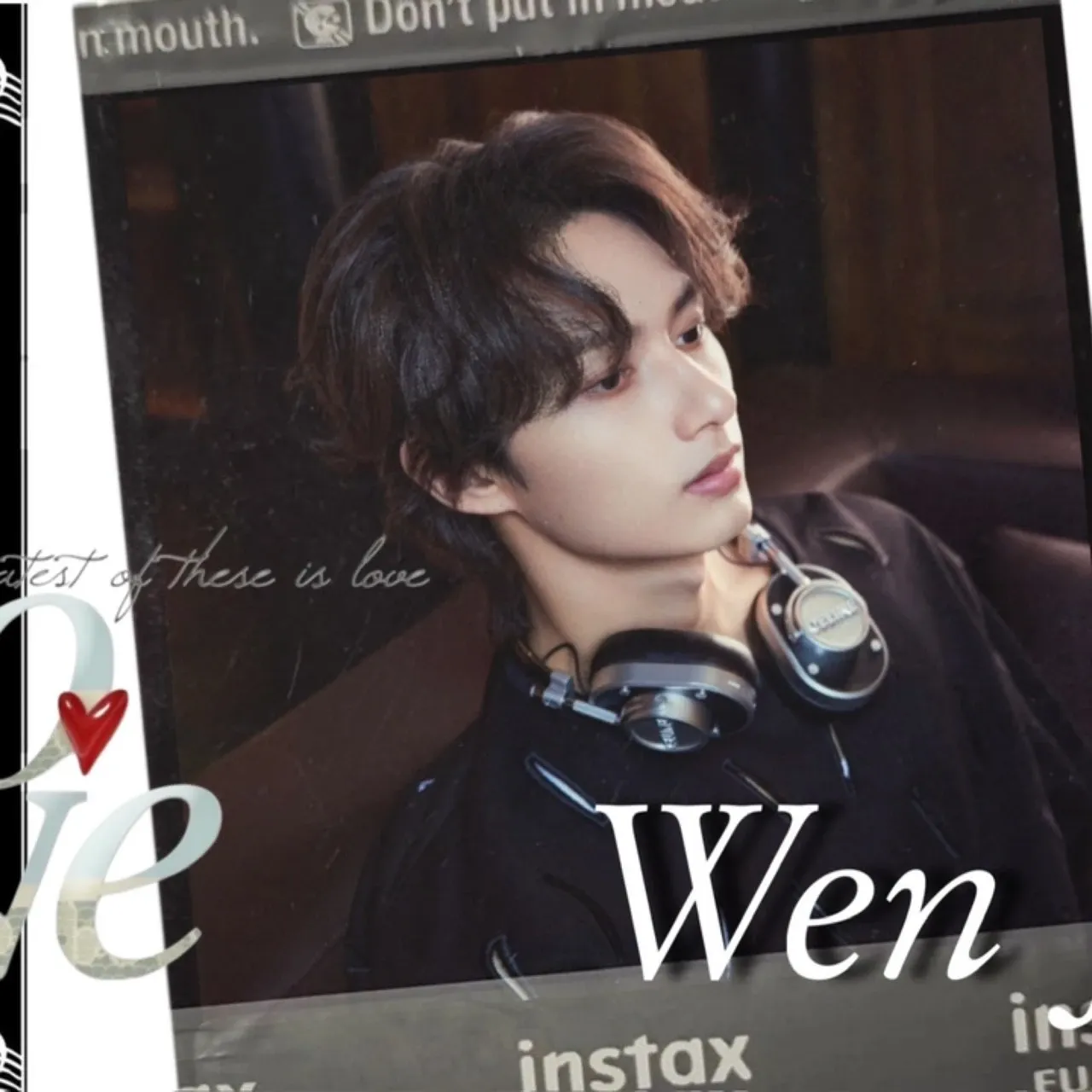 A moment captured by Jun (SEVENTEEN)'s fan