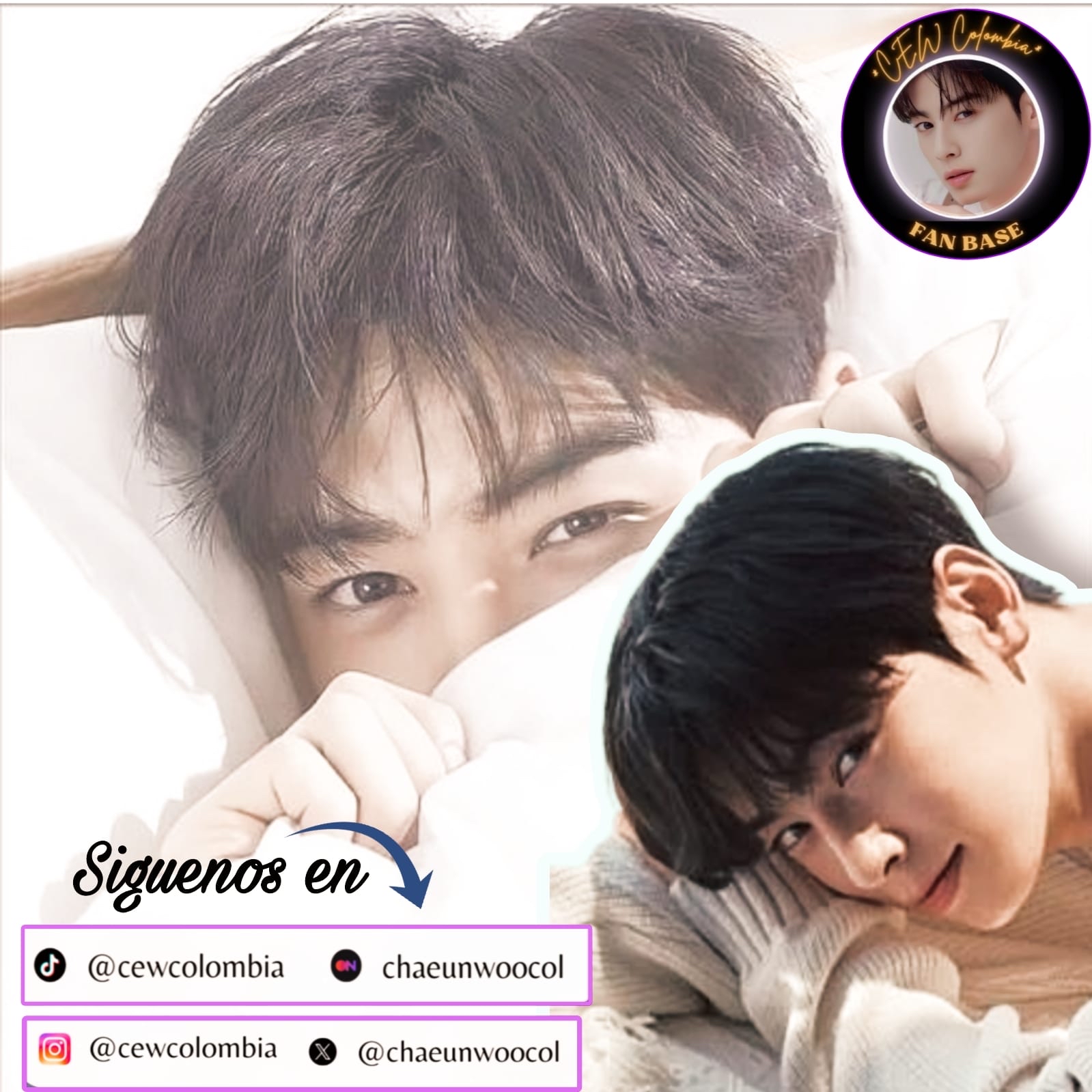 Recent activity shot of Eunwoo (ASTRO)