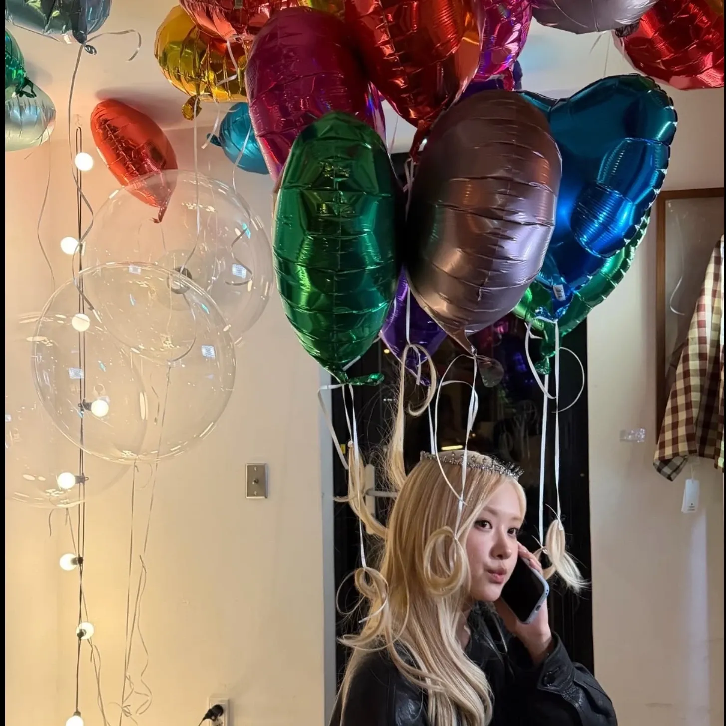 A moment captured by ROSÉ (BLACKPINK)'s fan