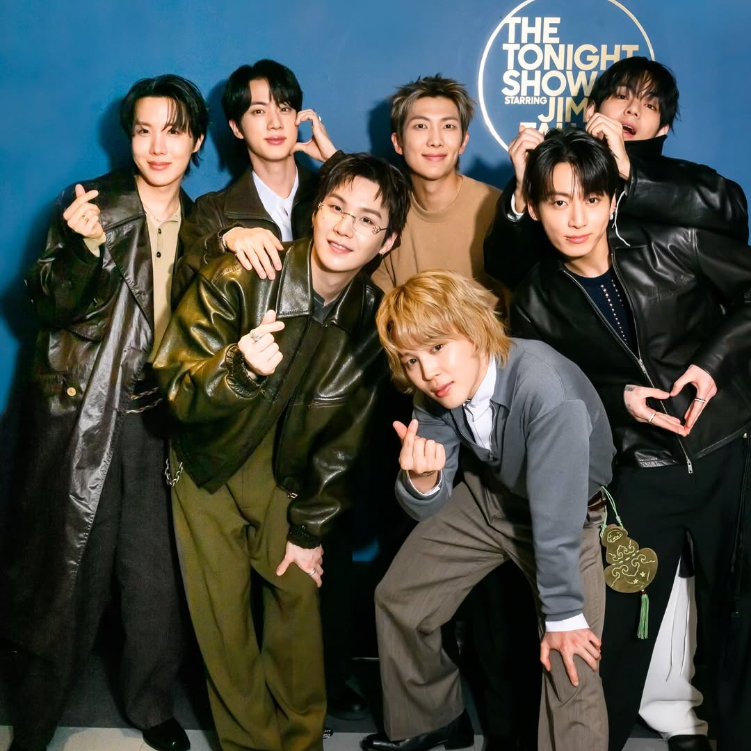 Recent activity shot of SUGA (BTS)