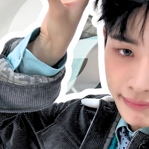 A moment captured by Haru (NEXZ)'s fan