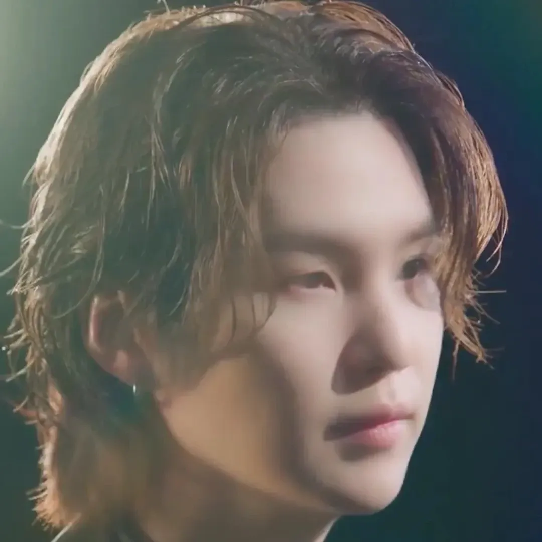 Recent activity shot of SUGA (BTS)