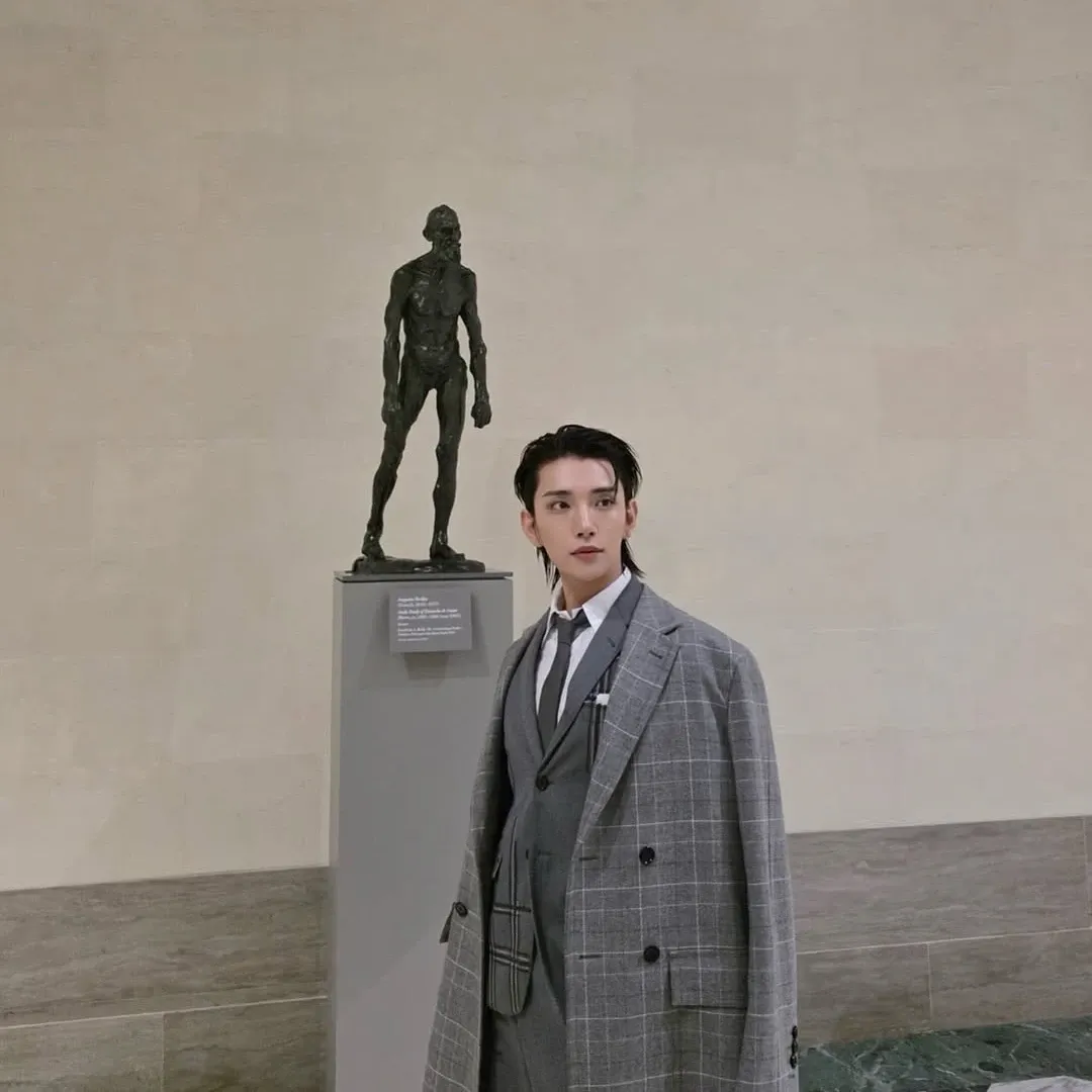 Recent activity shot of Joshua (SEVENTEEN)